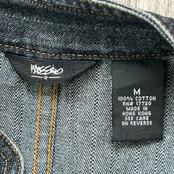Mossimo Dark Denim jacket Medium - Picture 7 of 8